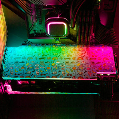 Mood Vibes RGB GPU Backplate - Javilostcontrol - V1Tech