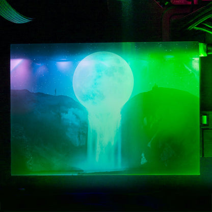 Moon Fall RGB HDD Cover Horizontal - Ismaeel Shaikh - V1Tech
