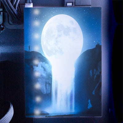 Moon Fall RGB HDD Cover Vertical