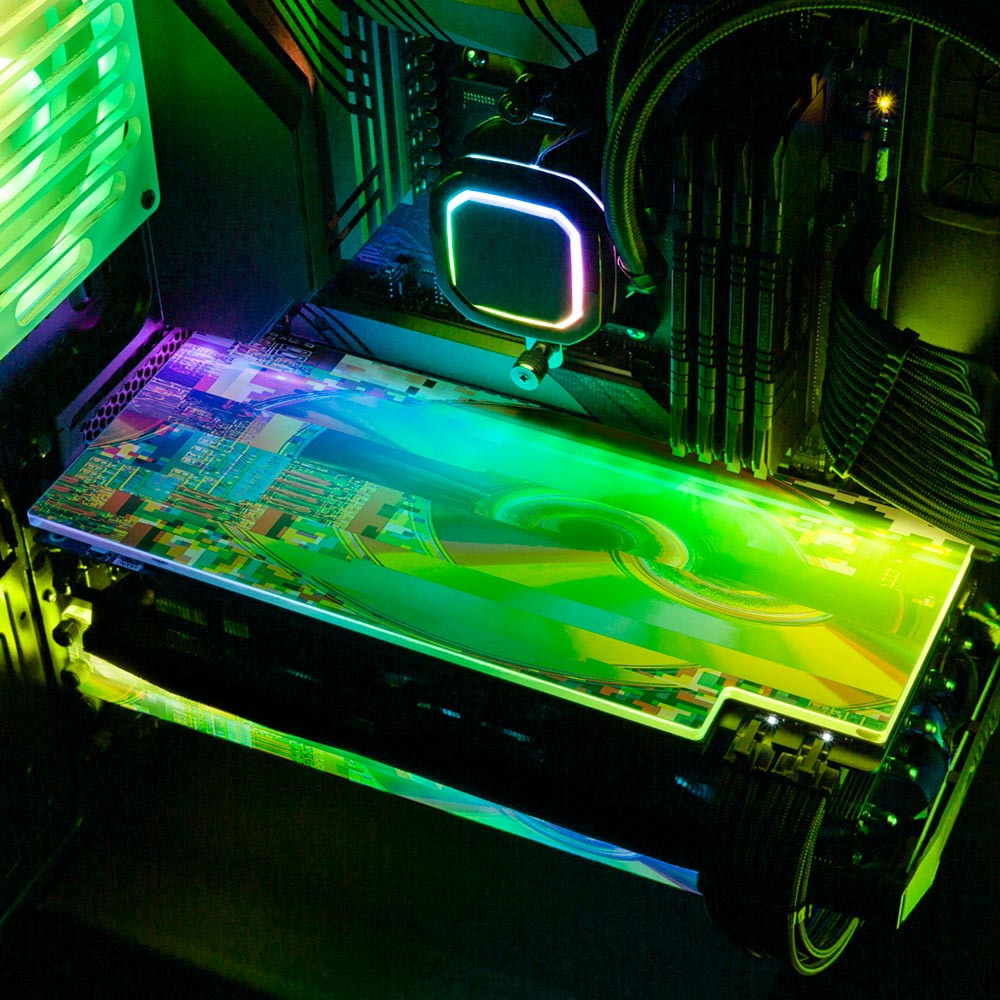 Motherboard RGB GPU Backplate - Tankuss - V1Tech