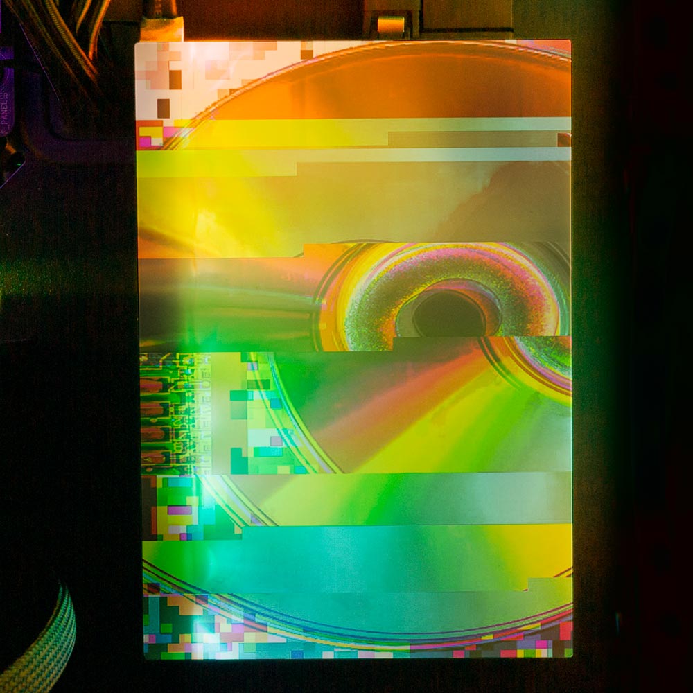 Motherboard RGB HDD Cover Vertical - Tankuss - V1Tech