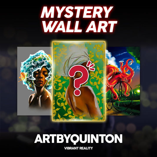 Mystery Wall Art - ArtByQuinton - ArtByQuinton - V1 Tech