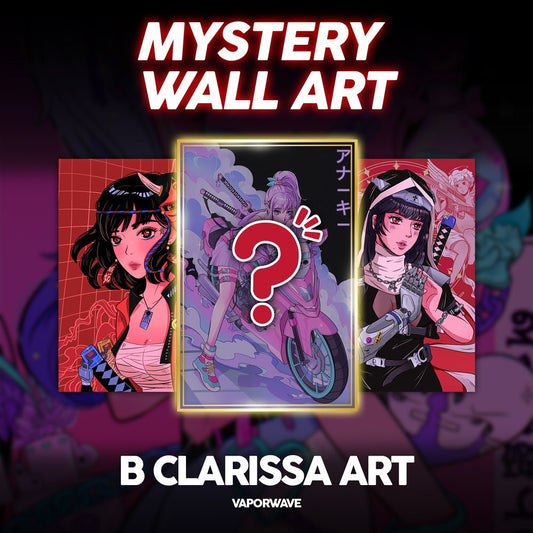 Mystery Wall Art - B Clarissa Art - B Clarissa Art - V1 Tech