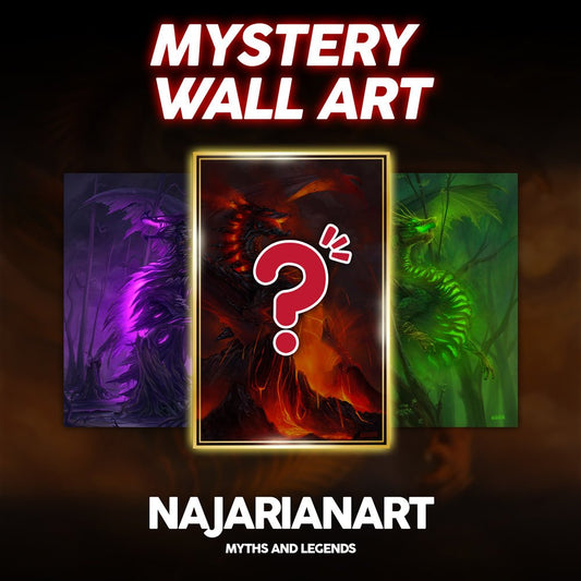 Mystery Wall Art - NajarianArt - NajarianArt - V1 Tech
