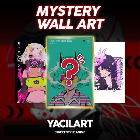 Mystery Wall Art - YacilArt - YacilArt - V1 Tech