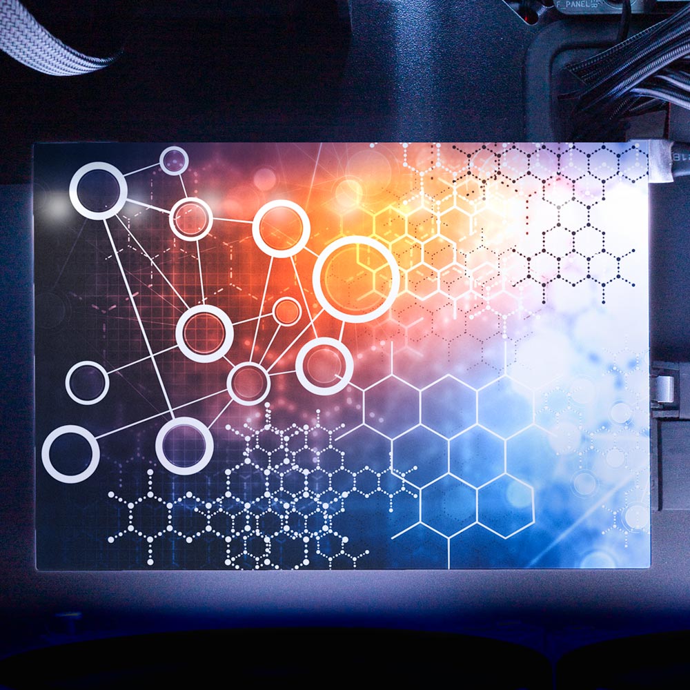 Nanotech RGB HDD Cover Horizontal - V1Tech