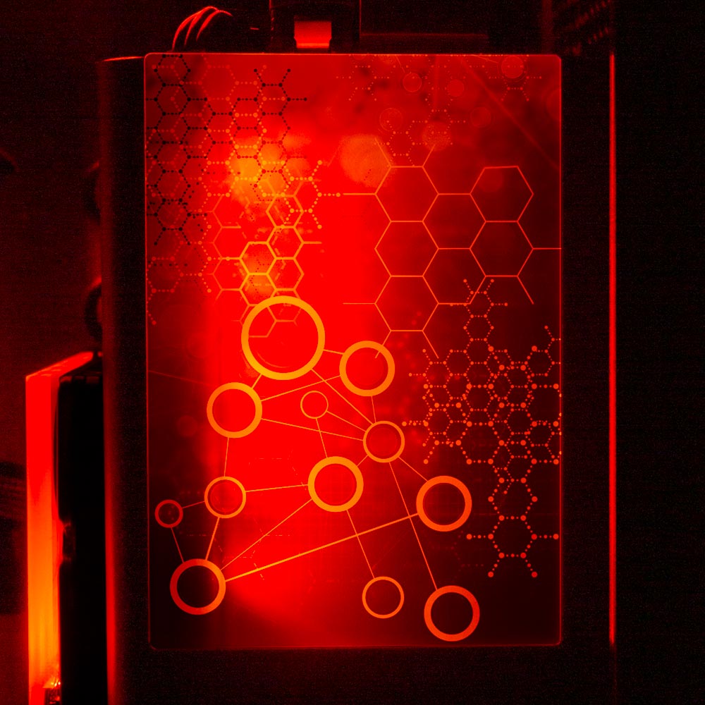 Nanotech RGB SSD Cover Vertical - V1Tech