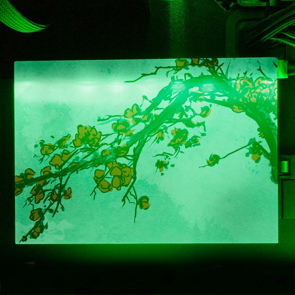 Nature V2 RGB HDD Cover Horizontal - Ddjvigo - V1Tech
