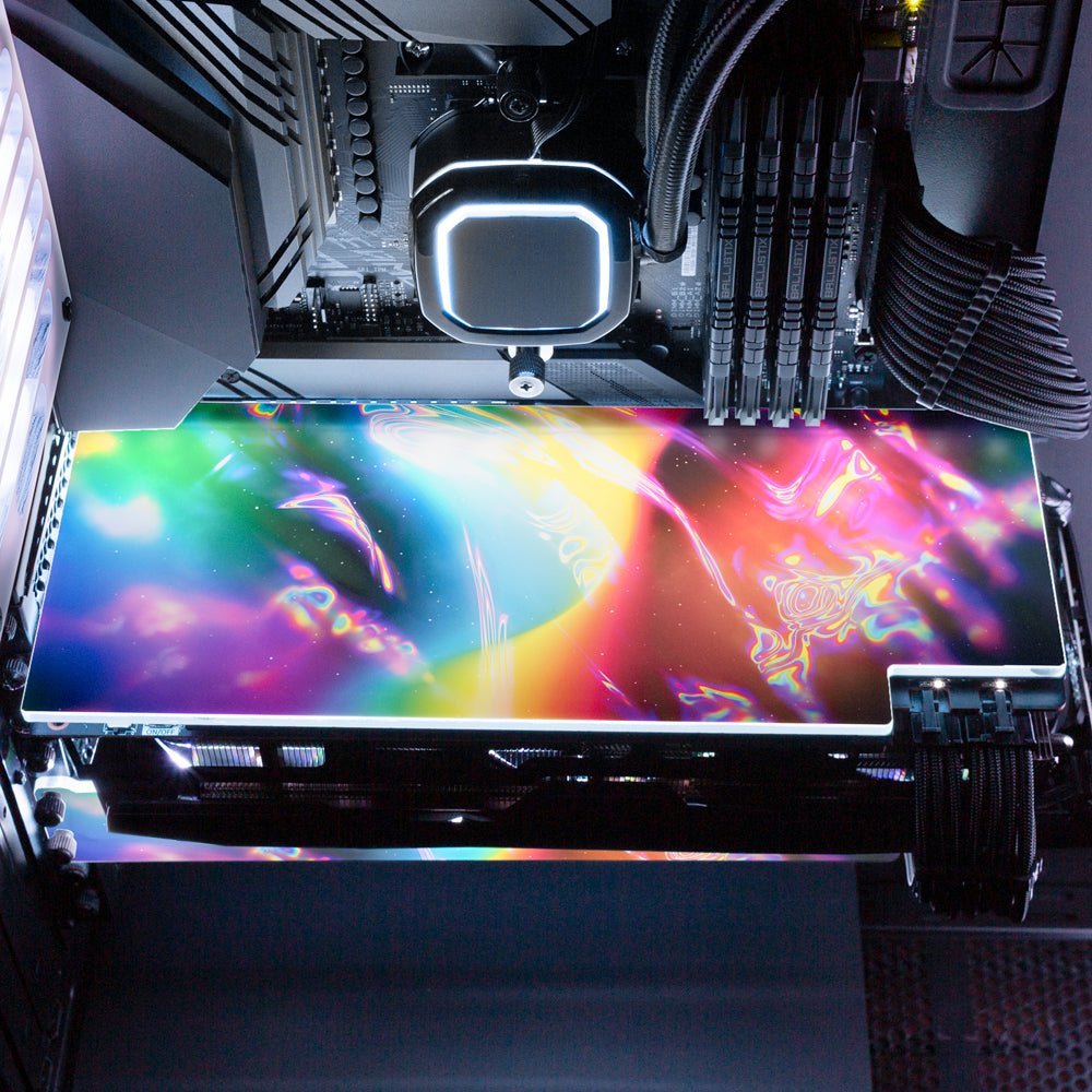 Nebula RGB GPU Backplate - Guedda HM - V1Tech