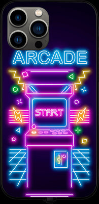 Neon Arcade RGB LED Protective Phone Case for iPhone and Samsung Models