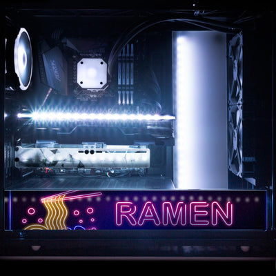 Neon Ramen RGB PSU Shroud Cover
