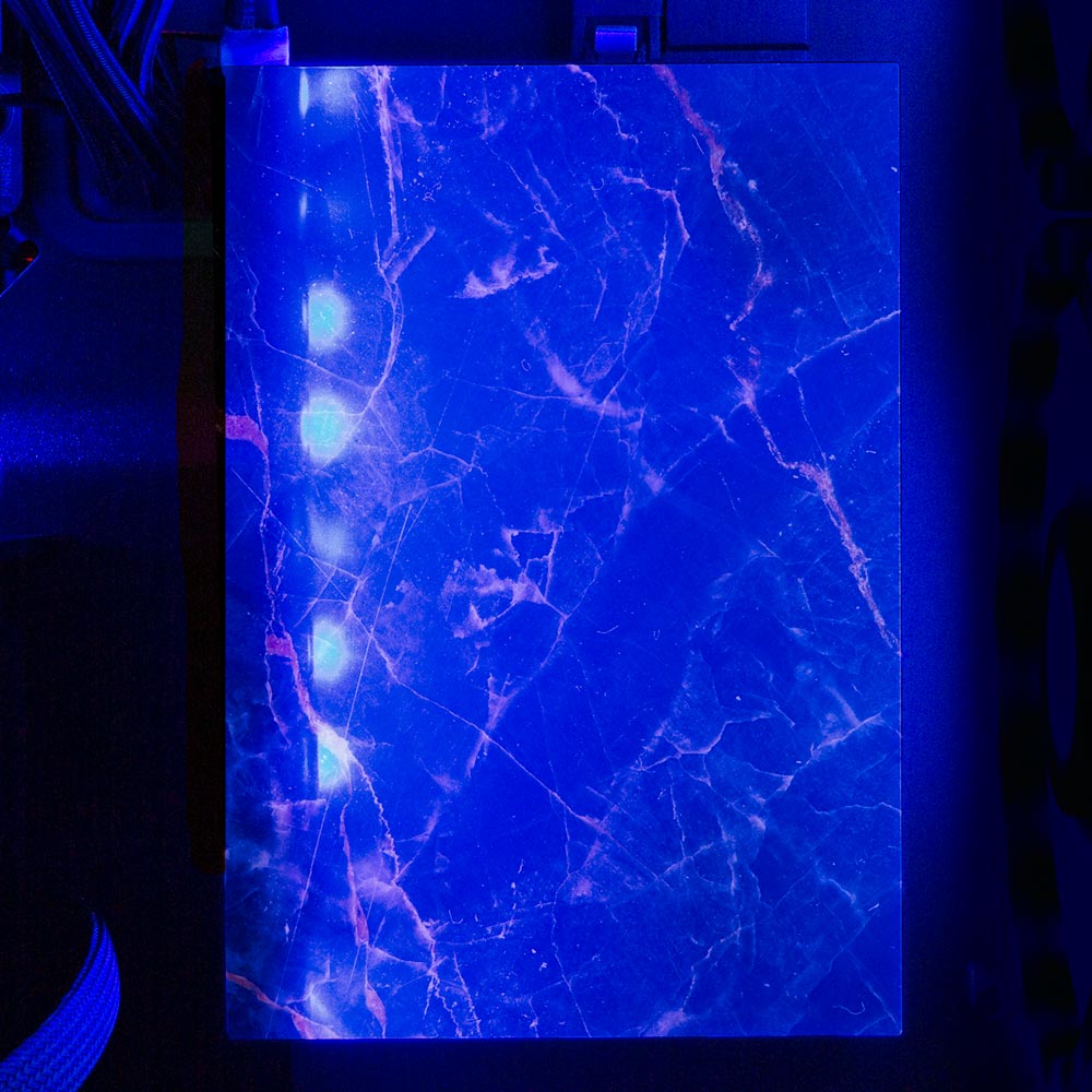 Night Marble RGB HDD Cover Vertical - V1Tech