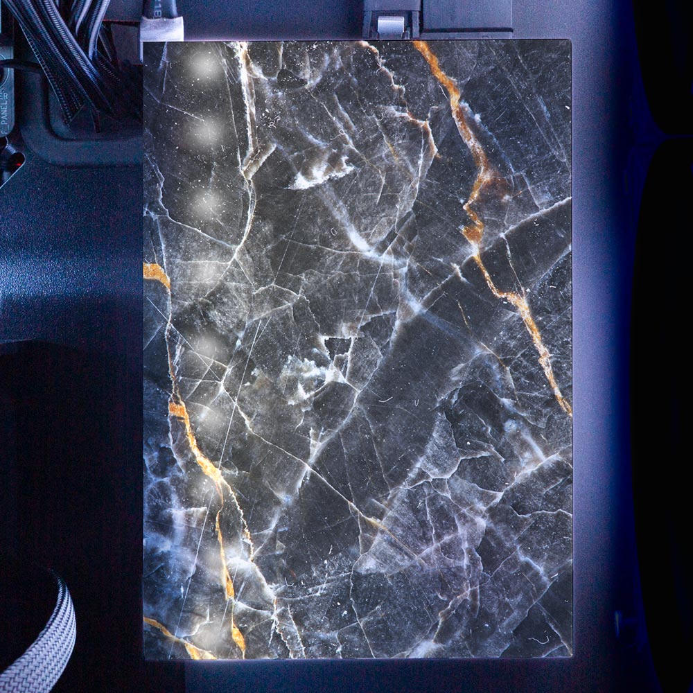 Night Marble RGB HDD Cover Vertical - V1Tech