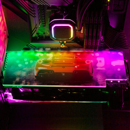 Night Views RGB GPU Backplate - Nogar007 - V1Tech