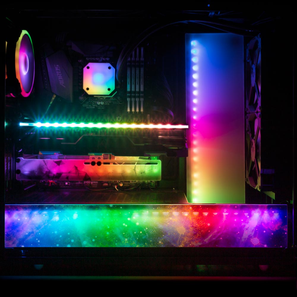 Nova RGB PSU Shroud Cover - V1Tech