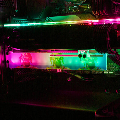 OGdrome RGB GPU Support Bracket - Technodrome1 - V1Tech