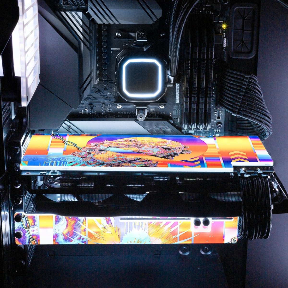 Orange Soda RGB GPU Backplate - Tankuss - V1Tech
