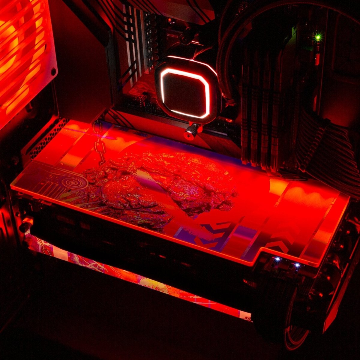 Orange Soda RGB GPU Backplate - Tankuss - V1Tech