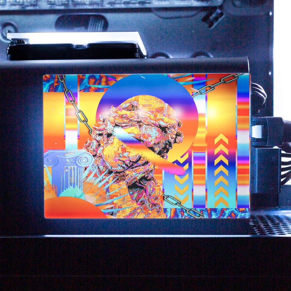 Orange Soda RGB SSD Cover Horizontal - Tankuss - V1Tech