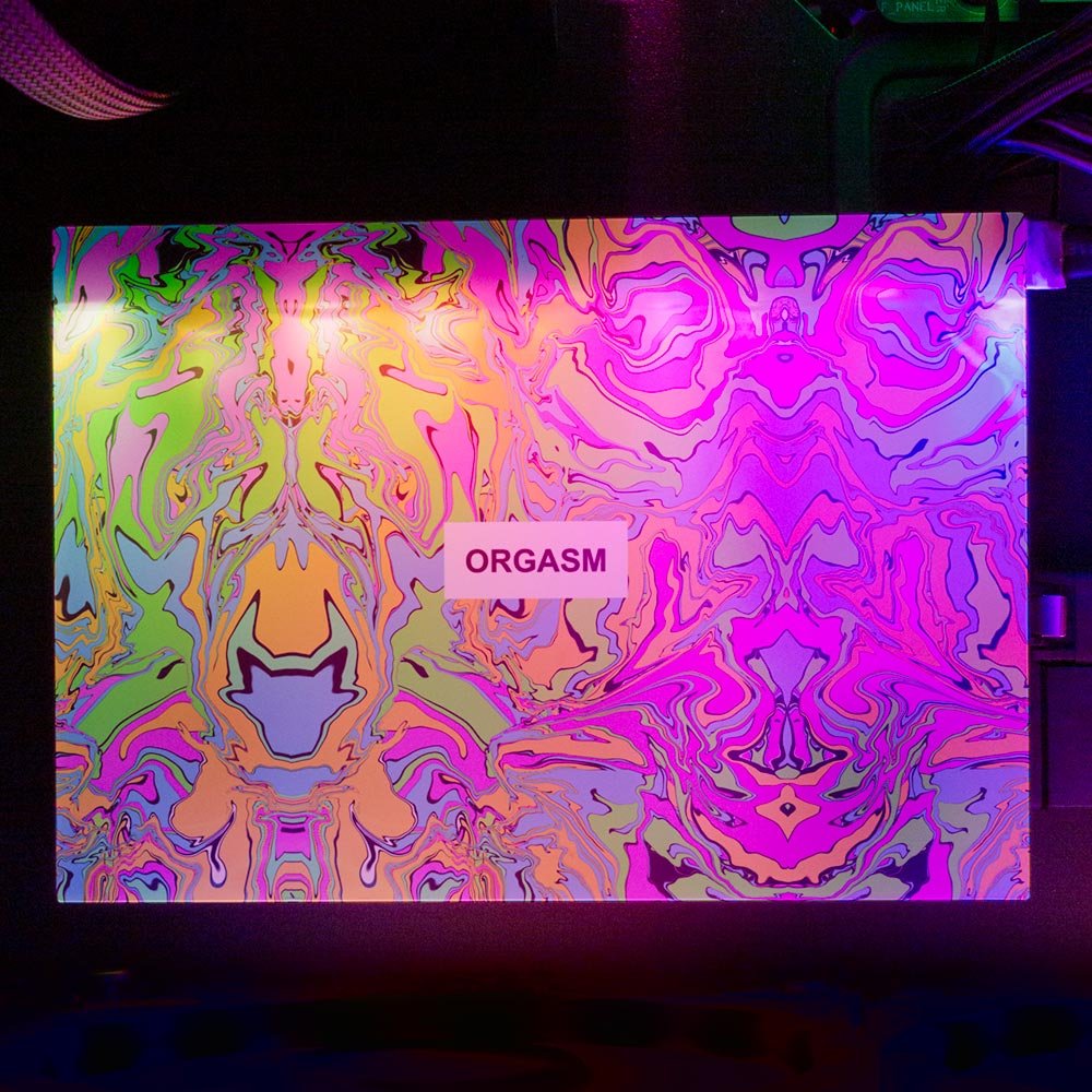 Orgasm RGB HDD Cover Horizontal - Javilostcontrol - V1Tech