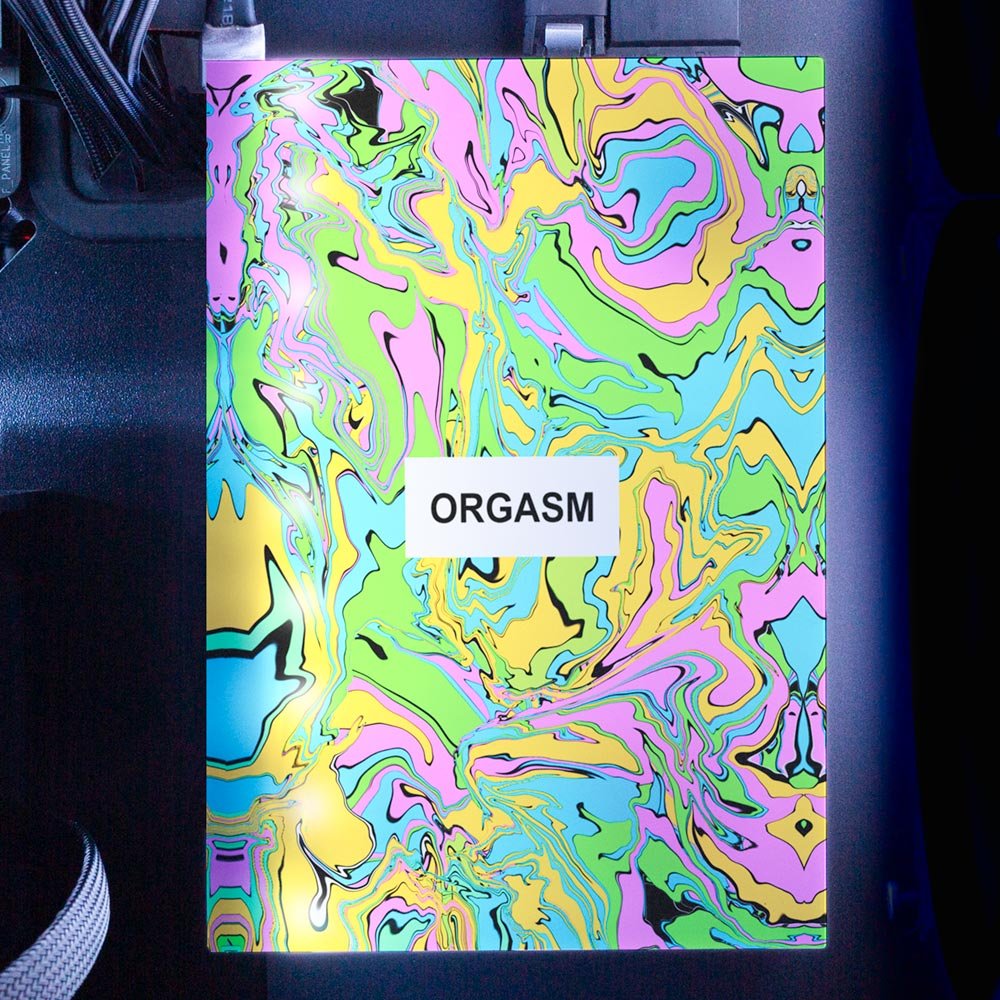 Orgasm RGB HDD Cover Vertical - Javilostcontrol - V1Tech