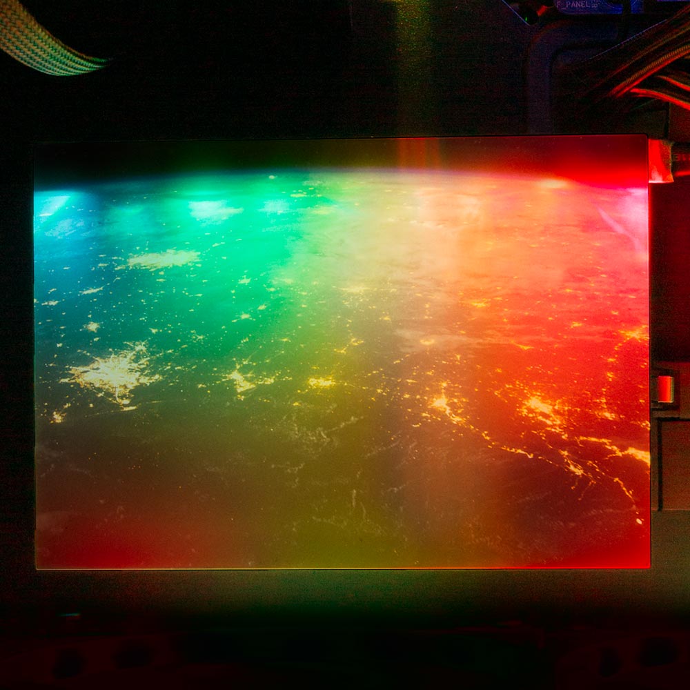 Our World RGB HDD Cover Horizontal - V1Tech