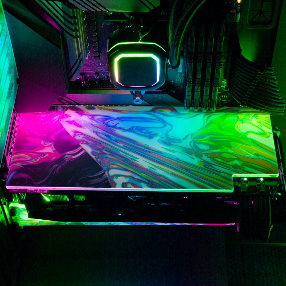 Overflow RGB GPU Backplate - Guedda HM - V1Tech