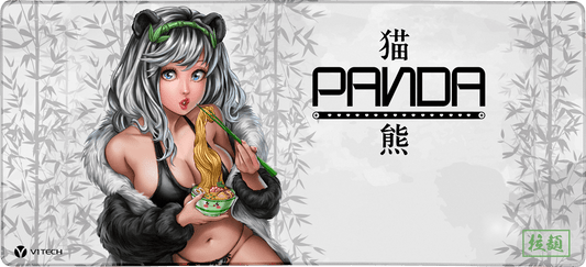 Panda Yokai Girl X-Large Mouse Pad - Dominic Glover - V1 Tech