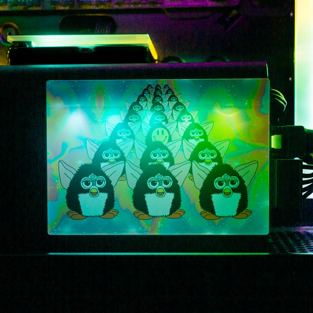 Party Vibes RGB SSD Cover Horizontal - Javilostcontrol - V1Tech