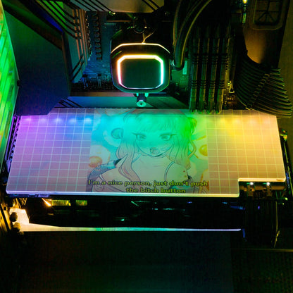 Pastel Aesthetic RGB GPU Backplate - YacilArt - V1Tech