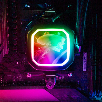 Photosynthesis AIO Cover for Corsair RGB Hydro Platinum and Pro Series (H100i, H115i, H150i, H100X, XT, X, SE, H60) - Itwasleo - V1Tech