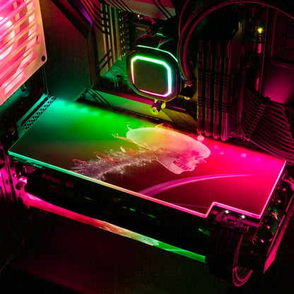 Photosynthesis RGB GPU Backplate - Itwasleo - V1Tech