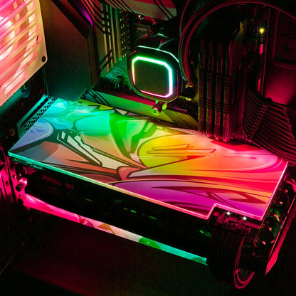 Pride RGB GPU Backplate - V1Tech