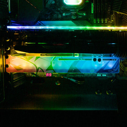 Pride RGB GPU Support Bracket - V1Tech
