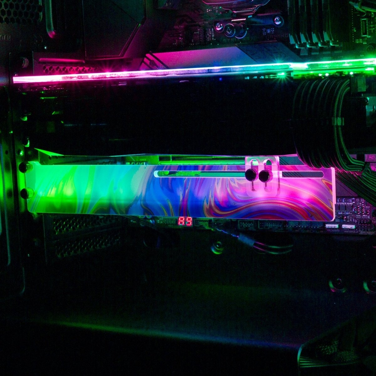 Psyche RGB GPU Support Bracket - Tankuss - V1Tech