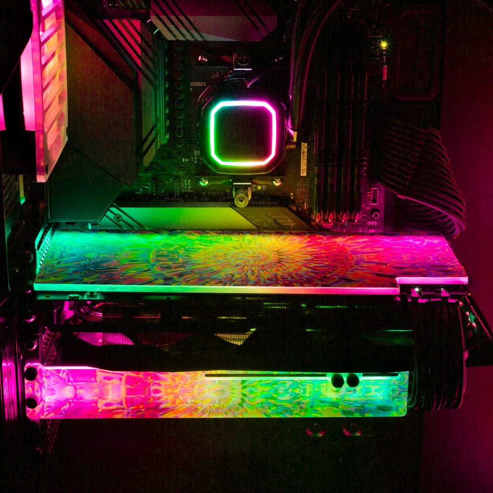 Punch Up RGB GPU Backplate - Guedda HM - V1Tech