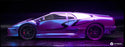 Purple Speed Large Mouse Pad