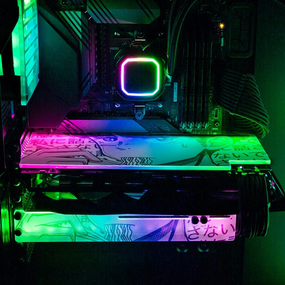 Ramen Boy RGB GPU Backplate - Annicelric - V1Tech