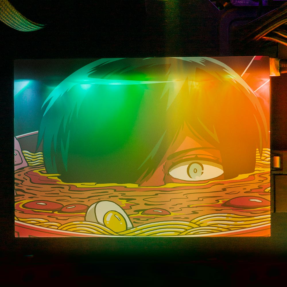 Ramen Goryo RGB HDD Cover Horizontal - Vincent Trinidad Art - V1Tech