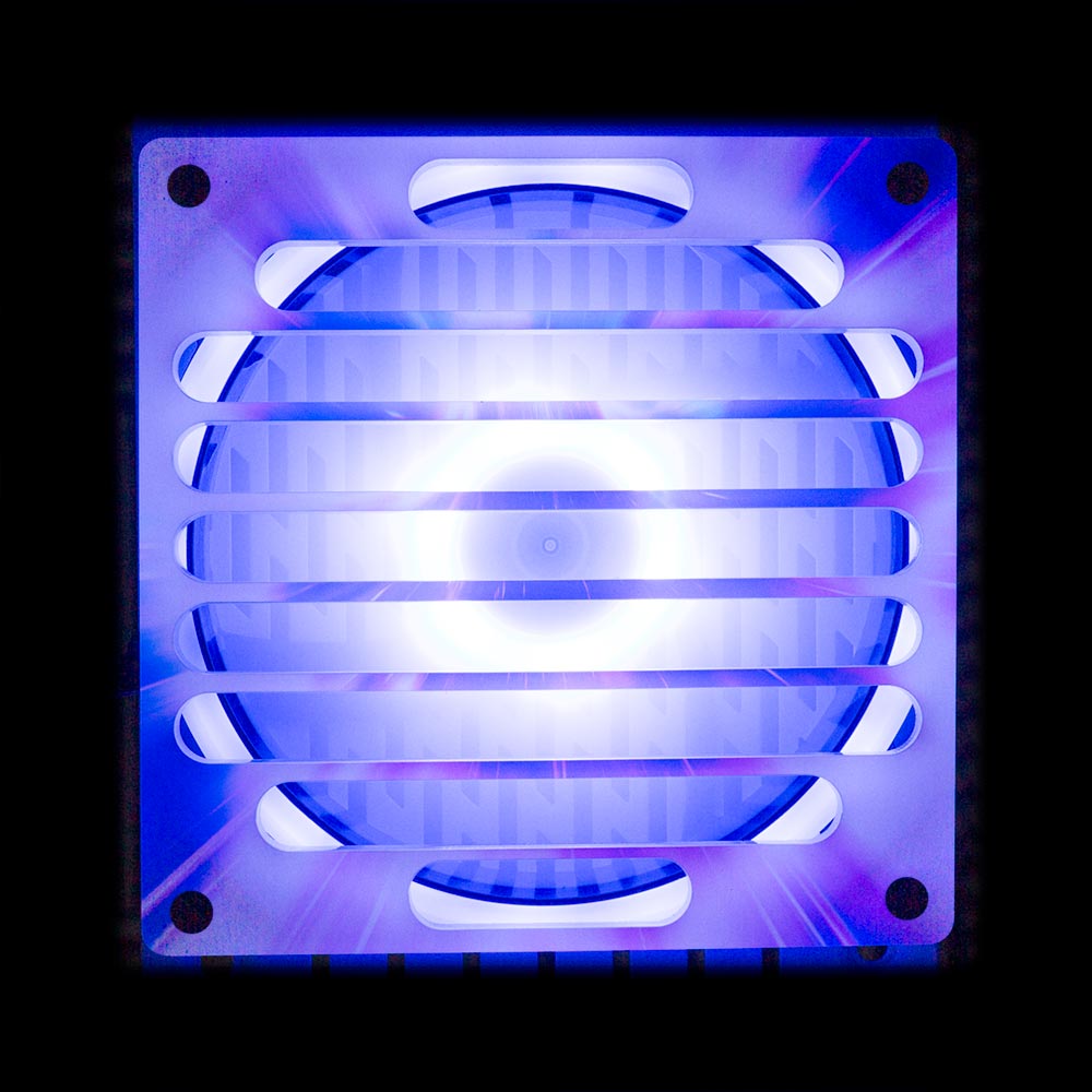 Retro Portal Flow Fan Grill (120mm and 140mm) - V1Tech