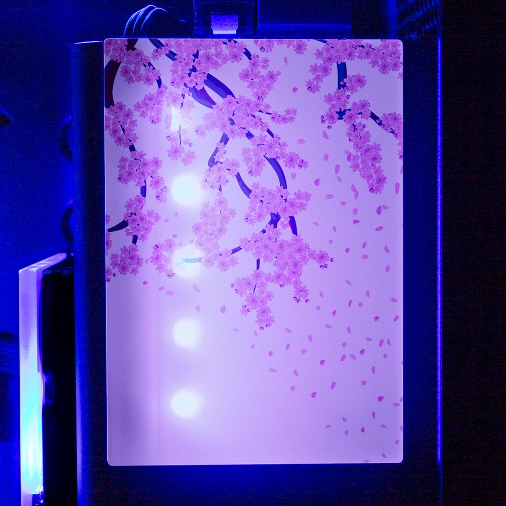 Sakura RGB SSD Cover Vertical - V1Tech