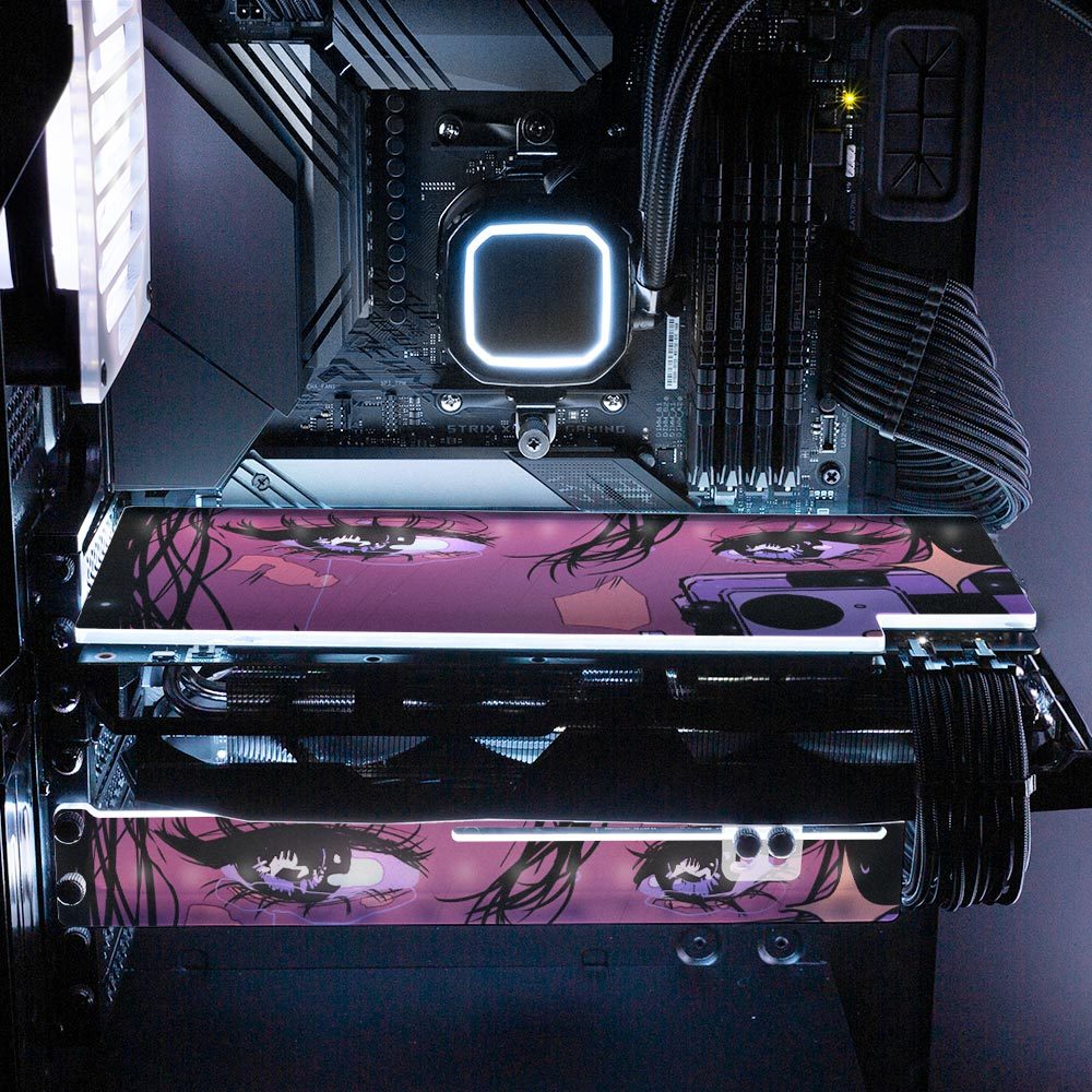 Save Your Tears RGB GPU Support Bracket - Annicelric - V1Tech
