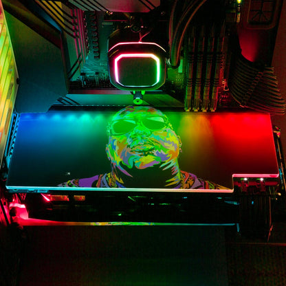Shadesdrome RGB GPU Backplate - Technodrome1 - V1Tech