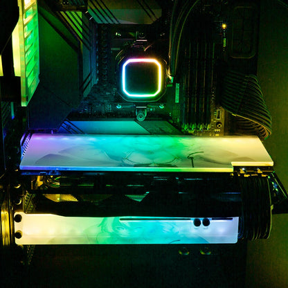 Shepherdess Endowed RGB GPU Backplate - Ghost Data - V1Tech