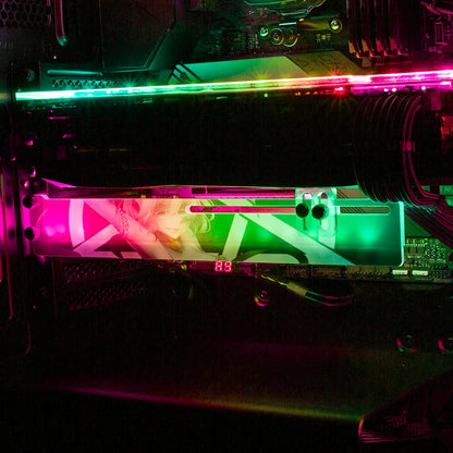 Shepherdess Penta RGB GPU Support Bracket - Ghost Data - V1Tech