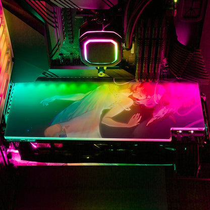 Shepherdess Skyline RGB GPU Backplate - Ghost Data - V1Tech