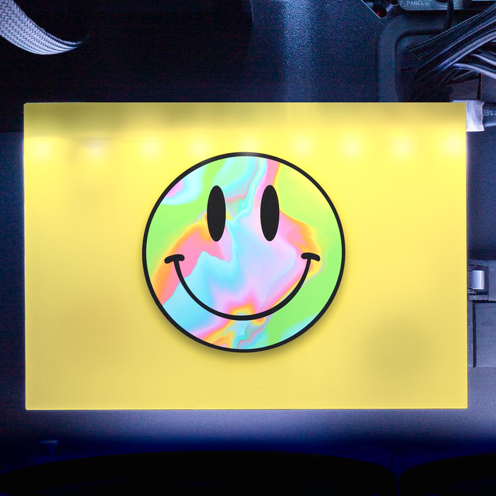 Smile RGB HDD Cover Horizontal - Javilostcontrol - V1Tech