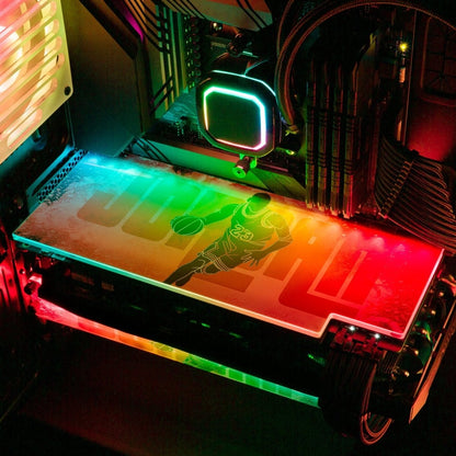 Soul of the Airness RGB GPU Backplate - Donnie Art - V1Tech