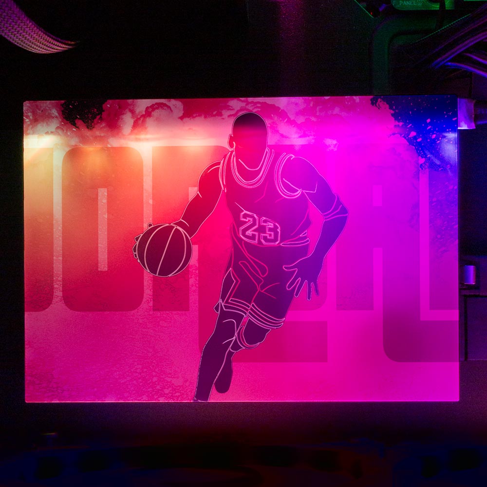 Soul of the Airness RGB HDD Cover Horizontal - Donnie Art - V1Tech