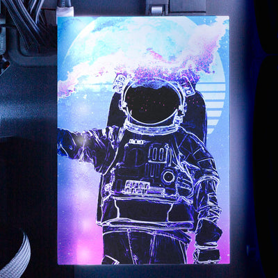 Soul of the Astronaut RGB HDD Cover Vertical